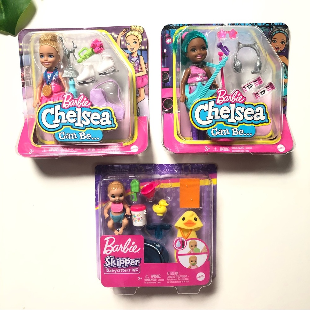 Barbie Chelsea Can Be Bundle Lot NEW